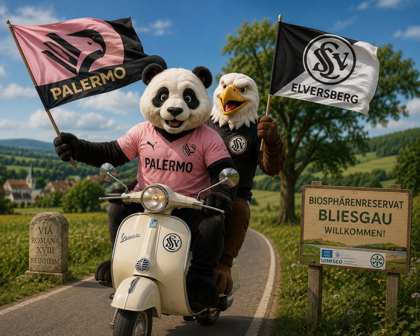 Palermo und Elversberg gemeinsam auf Reisen